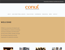 Tablet Screenshot of conul.ie